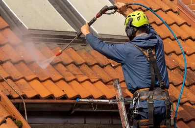 Démoussage et hydrofuge de toiture à Aiffres